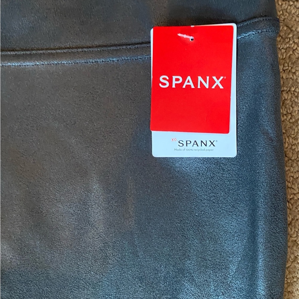 Spanx Faux Leather Leggings